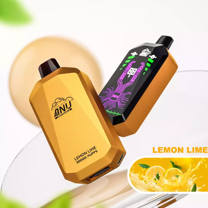 2025 Hot Selling ANU Ster 30000 Trekjes Citroen Limoen Wegwerp Vape Mesh Coil 1.0 Ohm Nicotine 0% 2% 3% 5% Europese snelle levering vanuit magazijn (1)