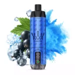 ALFAKHAR 15000 Trekjes F18S Zwarte Bes IJs Smaak Wegwerp E-sigaret met 0.5% Nicotine en 22 ml E-vloeistof Bestseller fabrikant retail