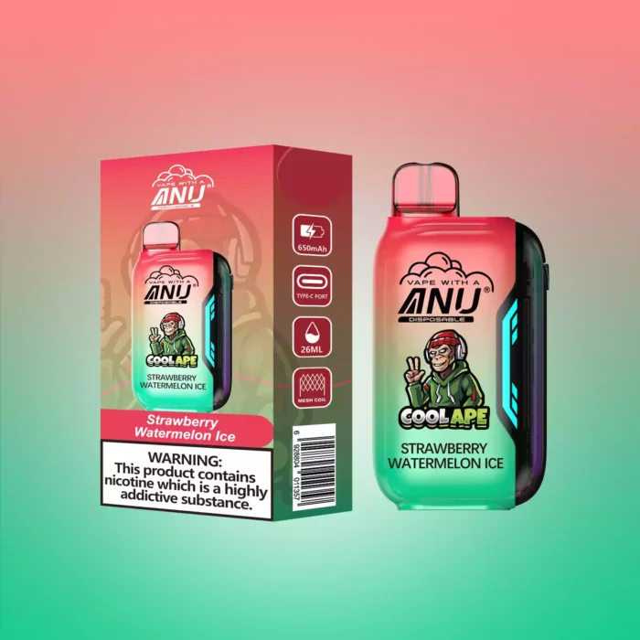 Populaire ANU Vista 30000 Trekjes Wegwerp E sigaret Druiven IJs Smaak 22ml E Vloeistof Nicotine 0 5 650mAh Type C Oplaadbaar Fabrieksverkoop 2