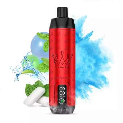 Populaire keuze ALFAKHAR 15000 Trekjes F18S Kauwgomsmaak Wegwerp E-sigaret met 0.5% Nicotine en 22 ml E-vloeistof 600 mAh Batterij hot sale fabrikant retail