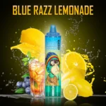 RandM Tornado 15000 Trekjes Blauwe Razz Limonade Smaak Wegwerp E-sigaret met 0% 2% 3% 5% Nicotine en 25 ml E-vloeistof Bestverkoper Fabrikant Retail (5)