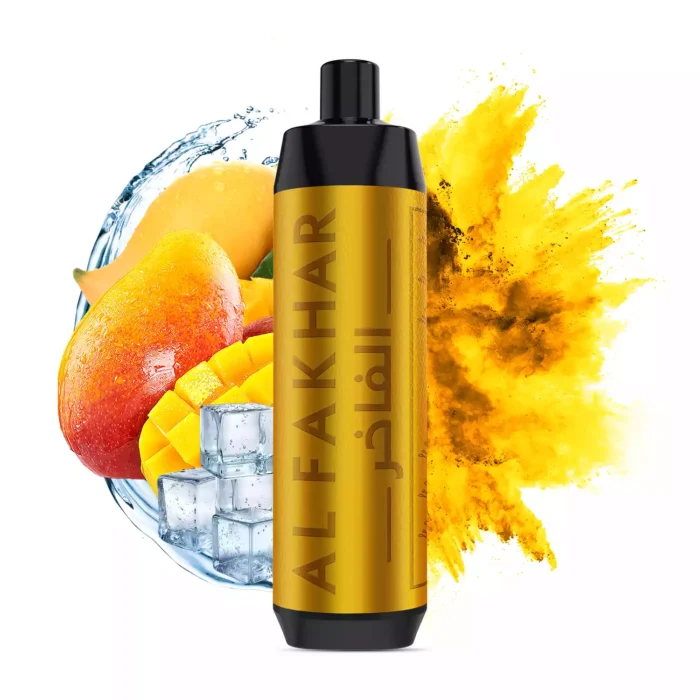 Topkeuze ALFAKHAR 15000 Trekjes F18S Mango Smaak Wegwerp E sigaret met 0.5 Nicotine 22 ml E vloeistof en 600 mAh Batterij Hot sale fabrikant retail 6