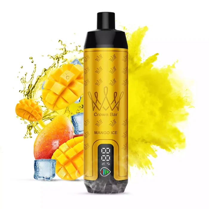 Topkeuze ALFAKHAR 15000 Trekjes F18S Mango Smaak Wegwerp E sigaret met 0.5 Nicotine 22 ml E vloeistof en 600 mAh Batterij Hot sale fabrikant retail 7