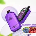 Topverkoop ANU Ster 30000 Trekjes Bosbes Razz Kers Smaak 22ml 650mAh Type C Oplaadbaar Te Koop bij de Fabriek (2)